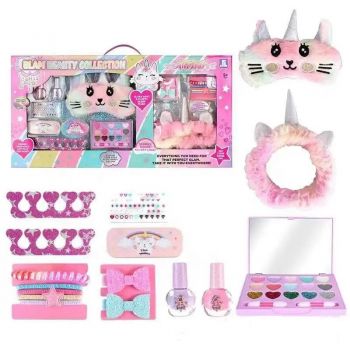 Set de machiaj si accesorii Pretty Animals pentru copii