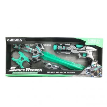 Set Galactic Aurora: Pistol Spatial, Sabie si Catuse