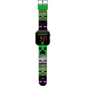 Ceas Led Watch Minecraft MIN4165 Verde