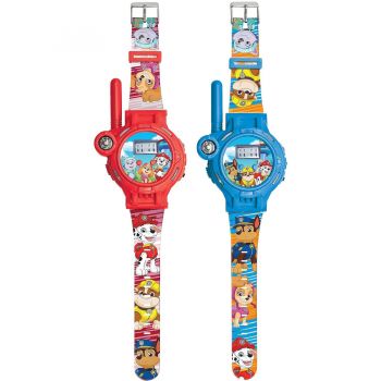 Ceas Walkie Talkie Paw Patrol Rosu-Albastru