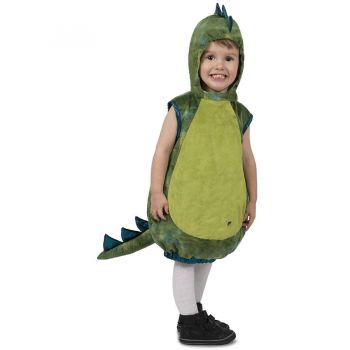 Costum de Carnaval Dinozaurul Spike 6-12ani Verde