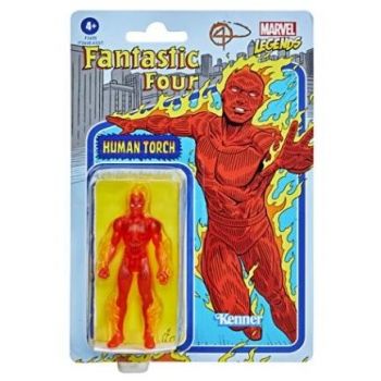 Figurina Human Torch Legends Recollect 10cm 3ani+