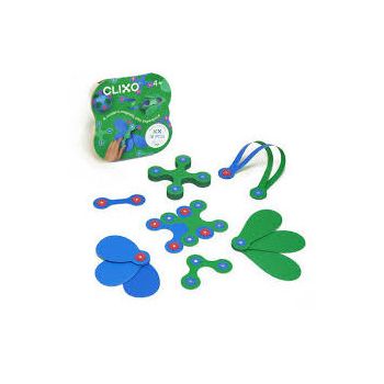 Joc Magnetic De Construit Itsy 18 Piese Albastru/ Verde