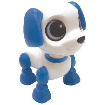 Mini Robot Power Puppy Repeta Cuvinte Reactioneaza Danseaza Alb/Albastru