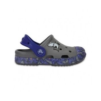 Saboti Crocs Bump It Graphic Gri - Smoke