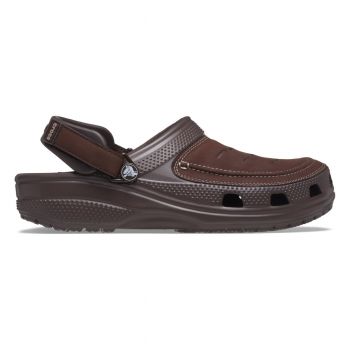 Saboti Crocs Classic Yukon Vista II LiteRide™ Clog Maro - Espresso/Mushroom