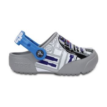 Saboti Crocs FunLab Lights R2D2 Gri - Light Grey