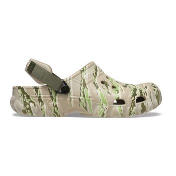 Saboti Crocs Offroad Sport Camo Clog Bej - Cobblestone