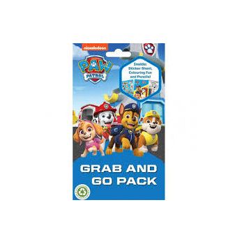 Set De Colorat Grab an Go Pack Paw Patrol 6 Piese AB3235PWGG2