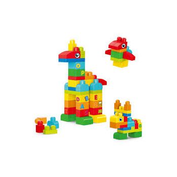 Set De Constructie In Cutie  Animalute 62 Piese