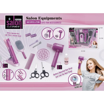 Set Salon Deluxe Styling cu 13 Accesorii