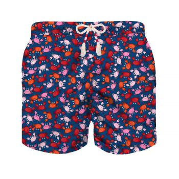 Boy swim shorts with crab print 12 years