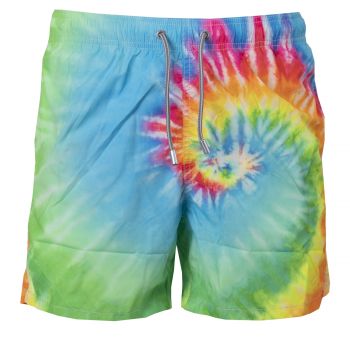 Gustavia placed print placed classic swim tie dye l