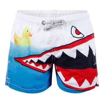 Gustavia placed swim shorts armyshark gosling l