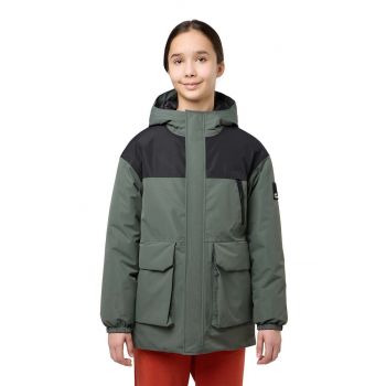 Jack Wolfskin geaca copii culoarea verde, A60301