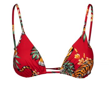 Janet swim top tropical tiger l