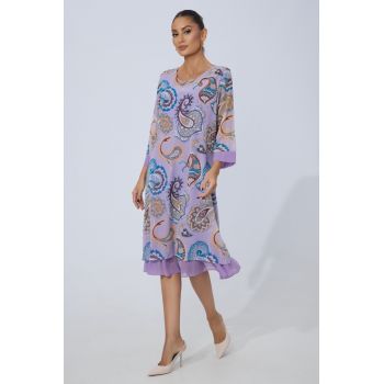 Rochie eleganta Hazel Lila Multi