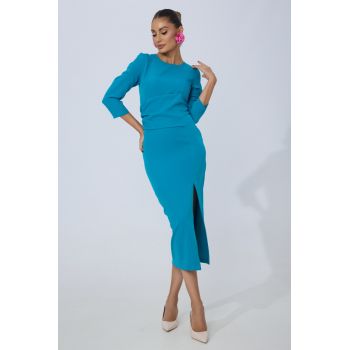 Rochie eleganta Moze Landora Turcoaz