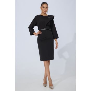 Rochie eleganta Wallya Neagra