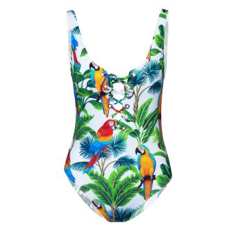 Swimsuits one piece macaw l