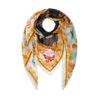 Baroque print foulard