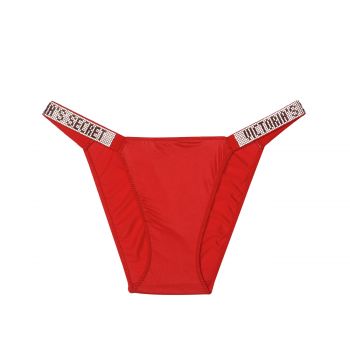 Shine strap cheeky panty xl