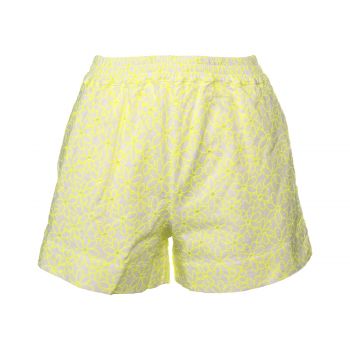 Shorts daisy embroidery 0194 l