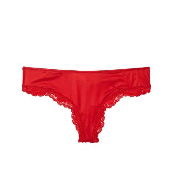 Smooth cutout back thong panty l