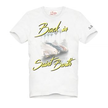 T-shirt back in saint barth 01n l