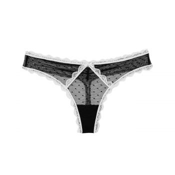 Lace thong panty m