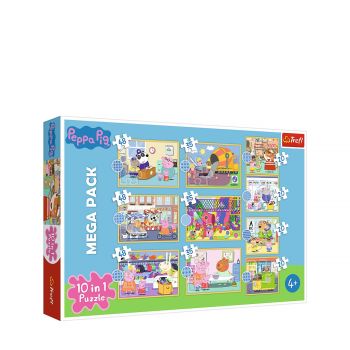 Peppa pig 10 in 1 puzzle