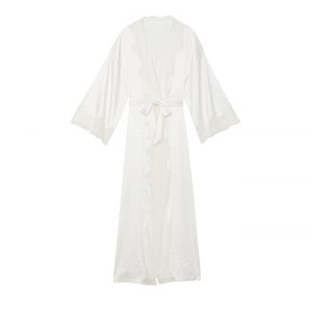 Satin dressing gown m/l