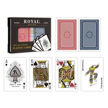 Set 2 pachete de carti royal