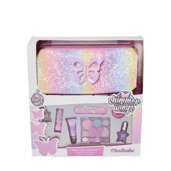 Shimmer wings pencil case and beauty set