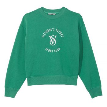 Cotton fleece crewneck l