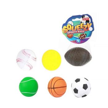 Squeezy sports ball