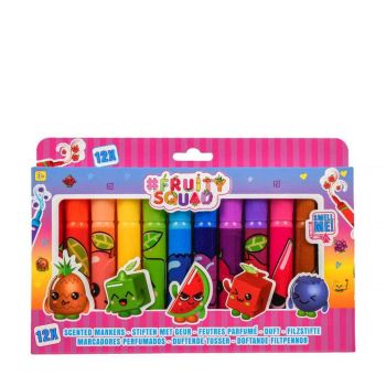 12 scented markers