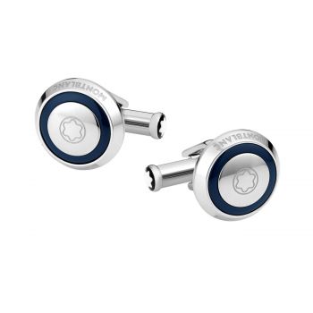 Cuff links round