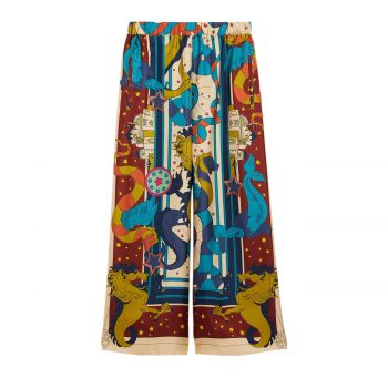 Fano printed trousers 40