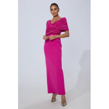 Rochie de ocazie premium Genesis Fucsia