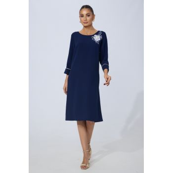 Rochie eleganta Mariel Bleumarin