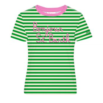 Bonjour stripes t-shirt m