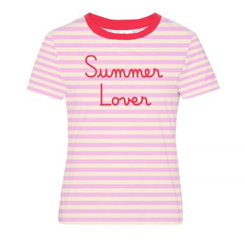 Emilie summer lover stripes t-shirt m