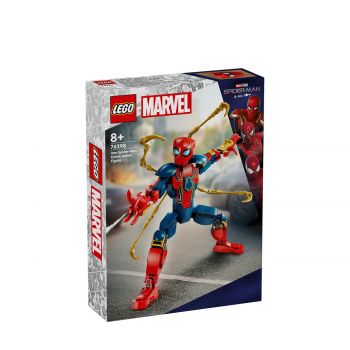 Iron spiderman construction figure 76298