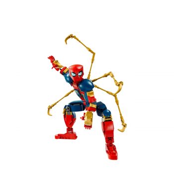 Iron spiderman construction figure 76298