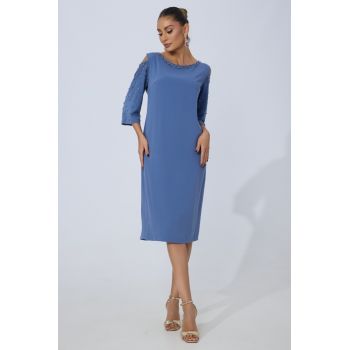 Rochie de ocazie Nieve Indigo