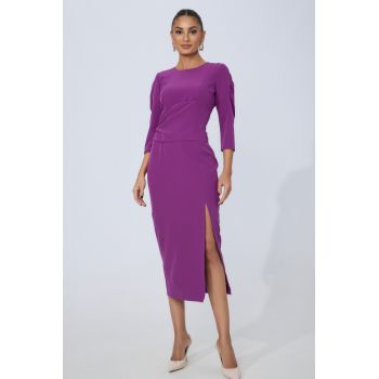 Rochie eleganta Moze Landora Violet