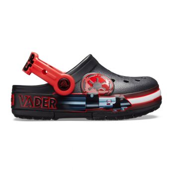 Saboti Crocs Crocs Fun Lab Lights Darth Vader Clog Kids Negru - Black