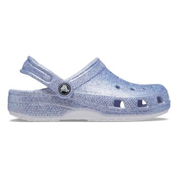 Saboti Crocs Toddler Classic Glitter Clog Mov - Frosted Glitter