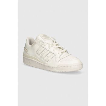 adidas Originals sneakers din piele Forum Low culoarea alb, IH7828